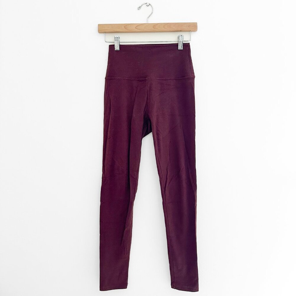 OFFLINE By Aerie OG High Waisted Legging - Royal Berry Burgundy - Size S